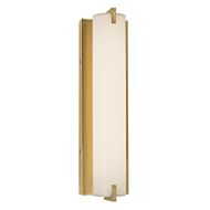 Axel LED Wall Sconce in Satin Brass