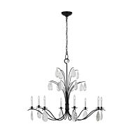 Shannon 8-Light Chandelier in Aged Iron