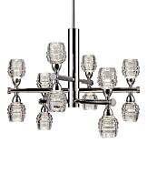 Kuzco Honeycomb LED Contemporary Chandelier in Chrome