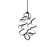 Kuzco Synergy LED Contemporary Chandelier in Black