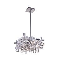 CWI Arley 8 Light Chandelier With Chrome Finish