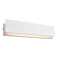 CWI Lilliana LED Wall Sconce With White Finish