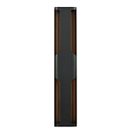 Maglev 1-Light LED Outdoor Wall Lamp in Black