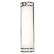 Elston LED Outdoor Wall Sconce in Brushed Aluminum