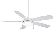 Minka Aire Lun Aire 54 Inch LED Ceiling Fan in White