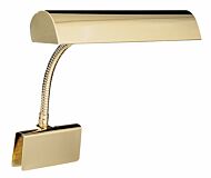 Grand Piano 2-Light Piano Lamp in Polished Brass