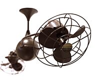 Italo Ventania 53 60" Ceiling Fan in Bronzette