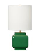 Anderson 1-Light Table Lamp in Green