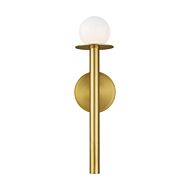 Nodes Wall Sconce in Burnished Brass by Kelly Wearstler