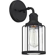 Quoizel Ludlow 13 Inch Wall Sconce in Earth Black