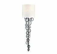 George Kovacs 30 Inch Wall Sconce in Black