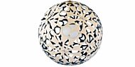 Modern Forms Groovy 24 Inch Pendant Light in Cream and Blue and White