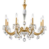 San Marco 8-Light Chandelier in French Gold