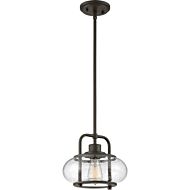 Quoizel Trilogy 10 Inch Pendant Light in Old Bronze