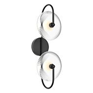 Hera LED Wall Sconce in Matte Black
