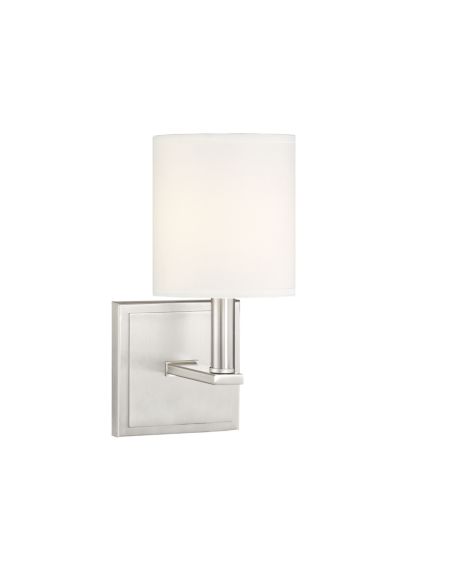  Waverly Wall Sconce in Satin Nickel