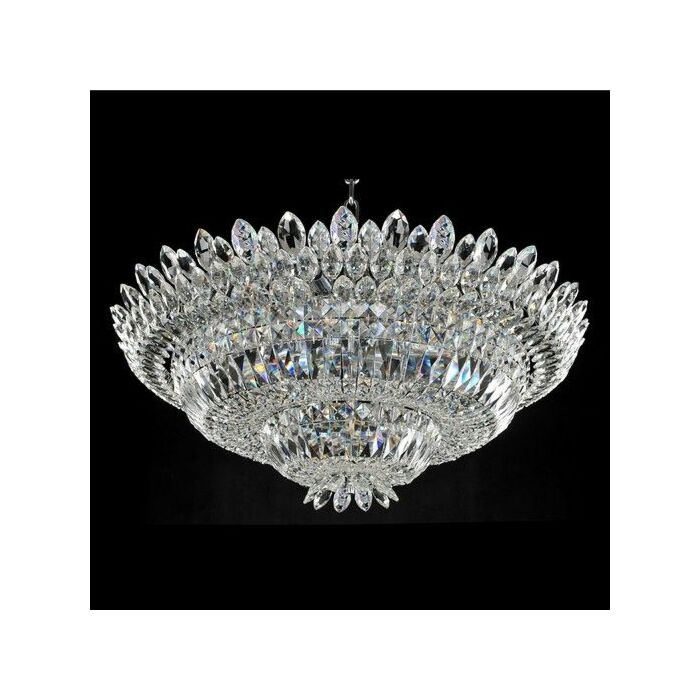Allegri Belluno 18 Light Ceiling Light in Chrome