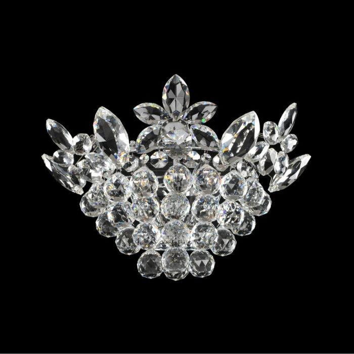 Allegri Treviso 3 Light 23 Inch Wall Sconce in Chrome