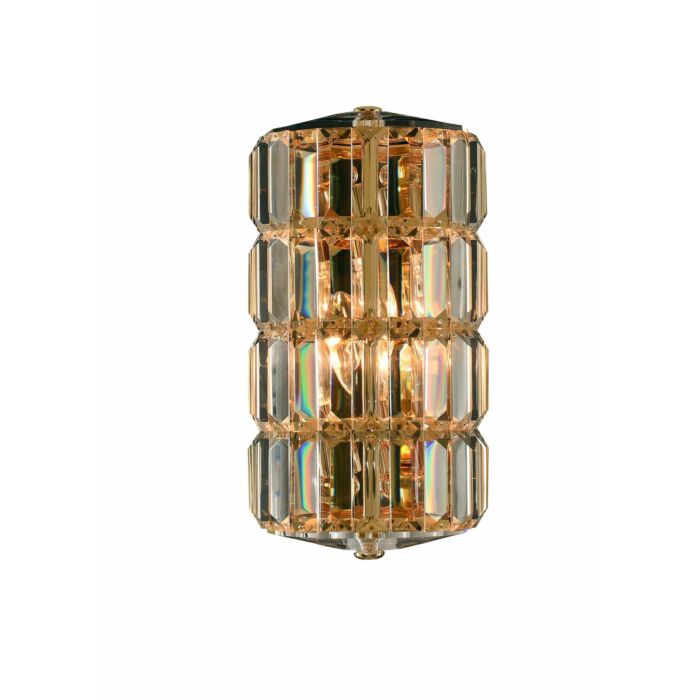 Allegri Julien 2 Light 12 Inch Wall Sconce in Chrome