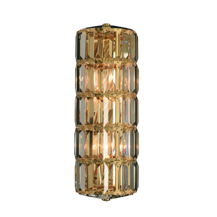 Allegri Julien 3 Light 17 Inch Wall Sconce in 18K Gold