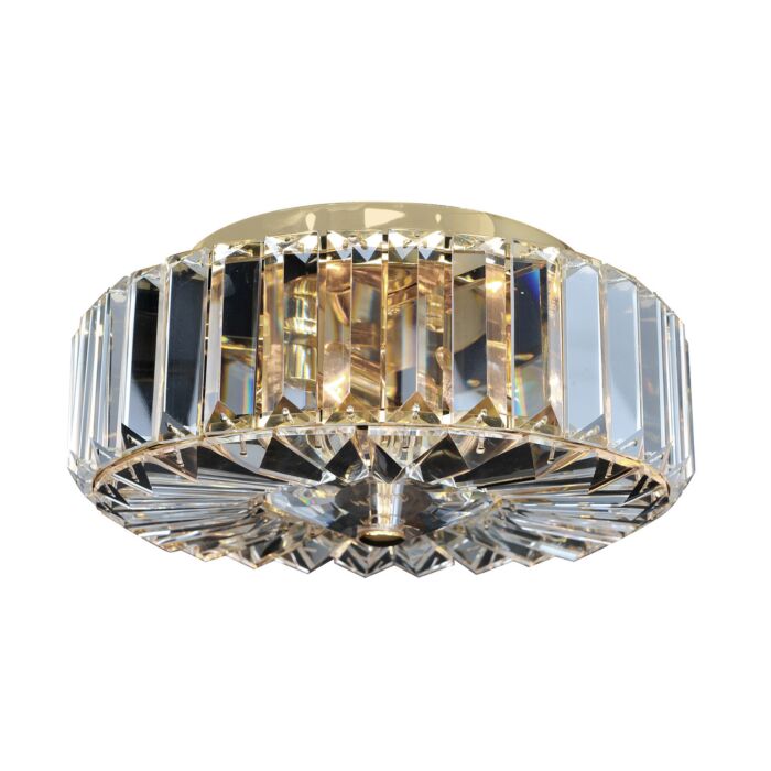 Allegri Julien 2 Light 10 Inch Ceiling Light in 18K Gold