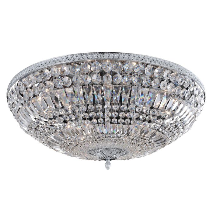 Allegri Lemire 12 Light Ceiling Light in Chrome