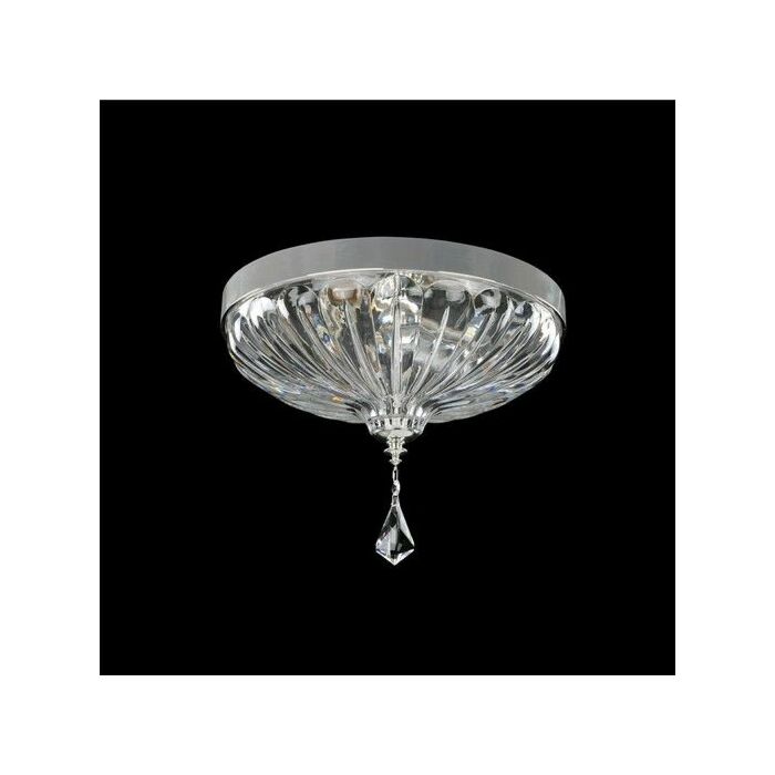 Allegri Orecchini 2 Light Ceiling Light in Two Tone Silver