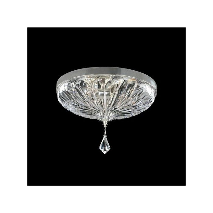 Allegri Orecchini 3 Light Ceiling Light in Two Tone Silver