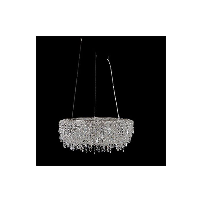 Allegri Voltare 6 Light Pendant Light in Chrome