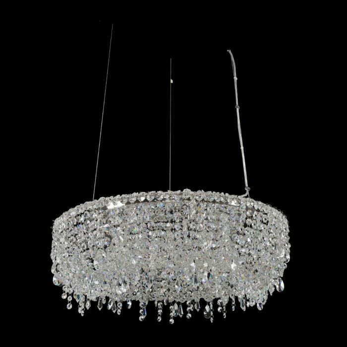 Allegri Voltare 9 Light Pendant Light in Chrome