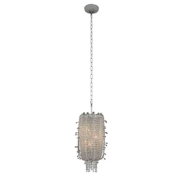 Allegri Cielo 3 Light Mini Pendant in Chrome