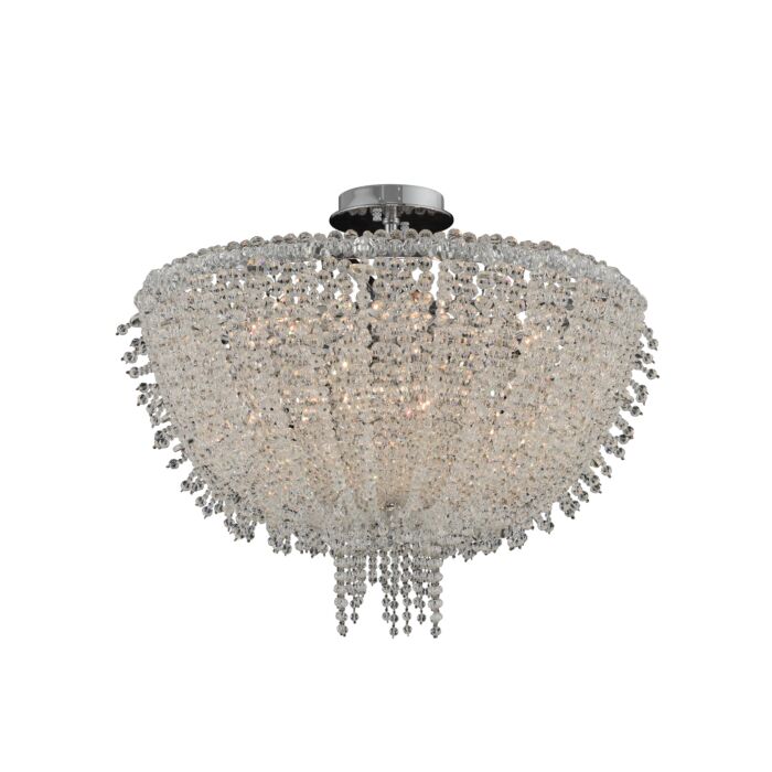 Allegri Cielo 8 Light Ceiling Light in Chrome