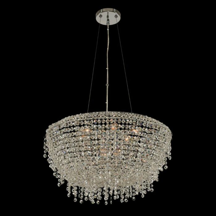 Allegri Massimo 9 Light Pendant Light in Chrome