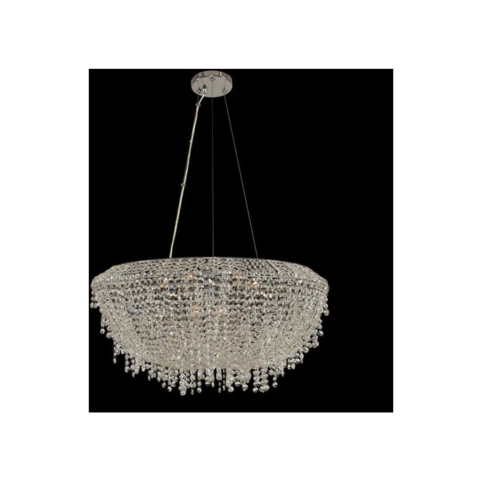 Allegri Massimo 9 Light Pendant Light in Chrome