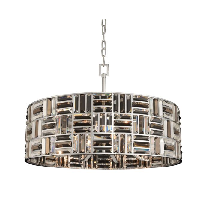 Allegri Modello 8 Light Pendant Light in Chrome