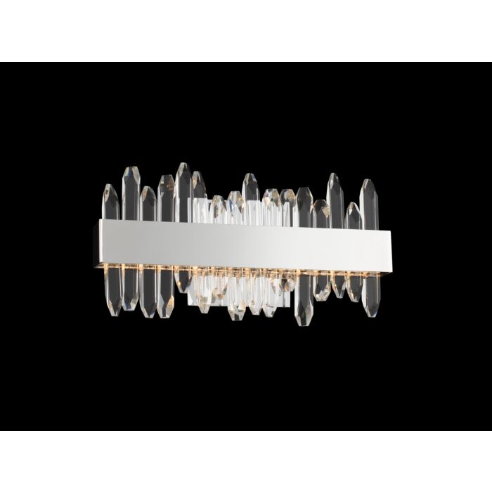 Allegri Quasar 8 Inch Wall Sconce in Chrome