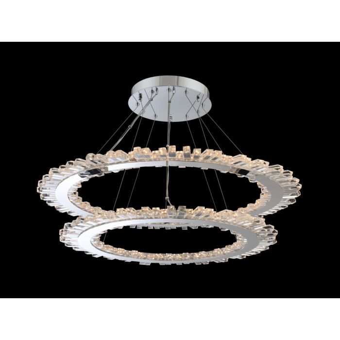 Allegri Quasar Pendant Light in Chrome