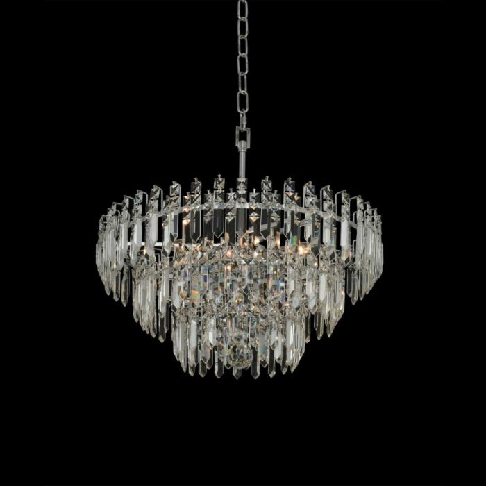 Allegri Pandoro 6 Light Pendant Light in Chrome