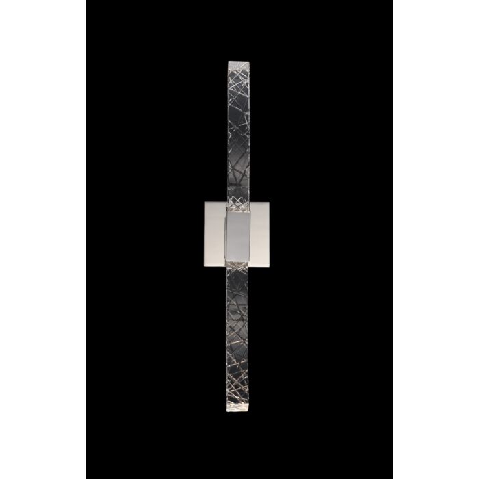 Allegri Athena 2 Light 26 Inch Wall Sconce in Polish Nickel
