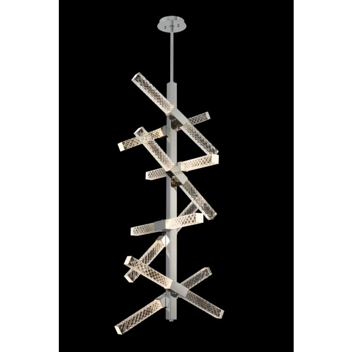 Allegri Apollo 22 Inch Pendant Light in Chrome