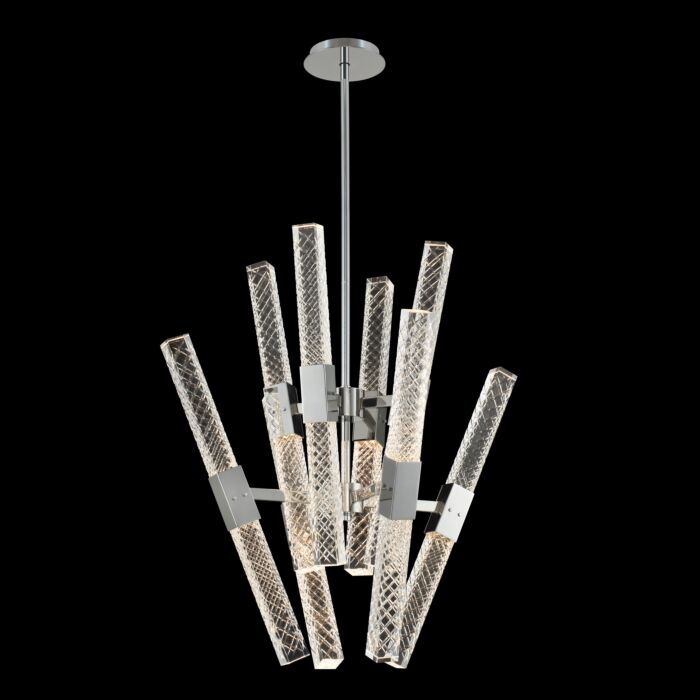 Allegri Apollo 26 Inch Contemporary Chandelier in Chrome