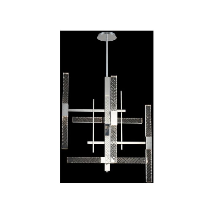 Allegri Apollo 26 Inch Contemporary Chandelier in Chrome