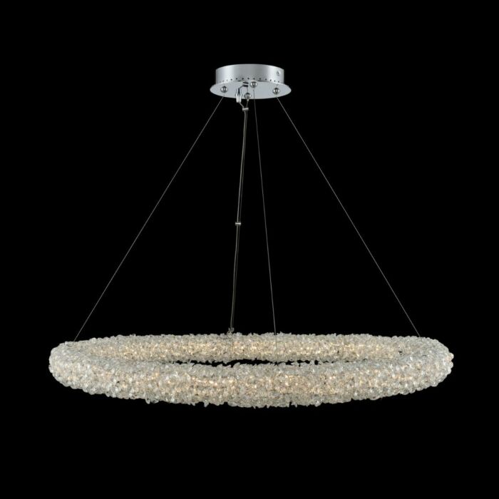 Allegri Lina 32 Inch Pendant Light in Chrome