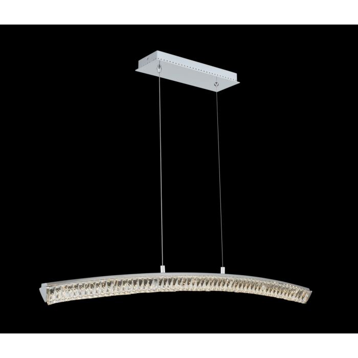 Allegri Aries 5 Inch Pendant Light in Chrome