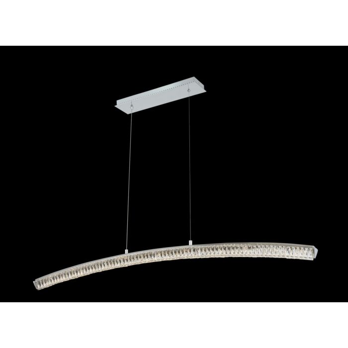 Allegri Aries 5 Inch Pendant Light in Chrome