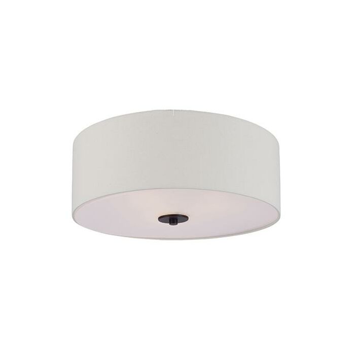 Maxim Lighting Bongo 3 Light 3 Light Flush Mount in Oil Rubbed Bronze
