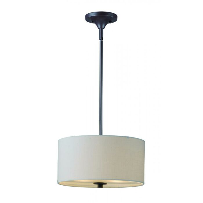 Maxim Lighting Bongo 2 Light 2 Light Semi Flush Mount in Oil Rubbed Bronze
