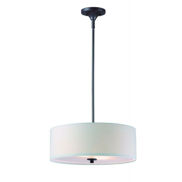 Maxim Lighting Bongo 3 Light 3 Light Semi Flush Mount in Oil Rubbed Bronze