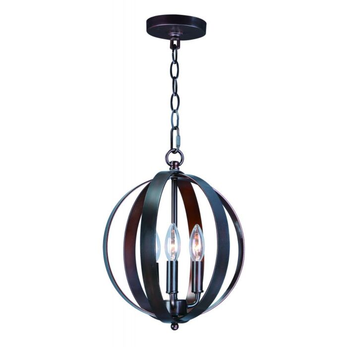 Maxim Lighting Provident 3 Light 3 Light Single Pendant in Oil Rubbed Bronze