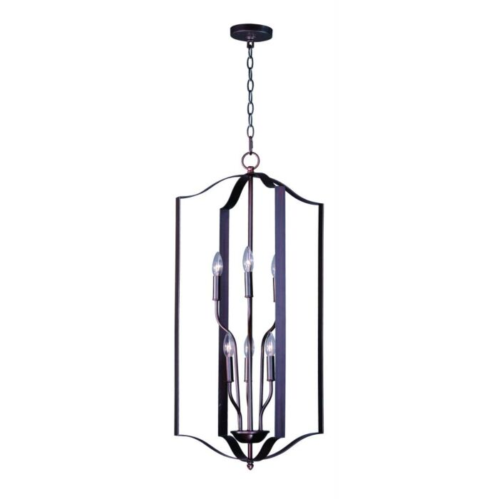 Maxim Lighting Provident 6 Light 6 Light Single Pendant in Oil Rubbed Bronze